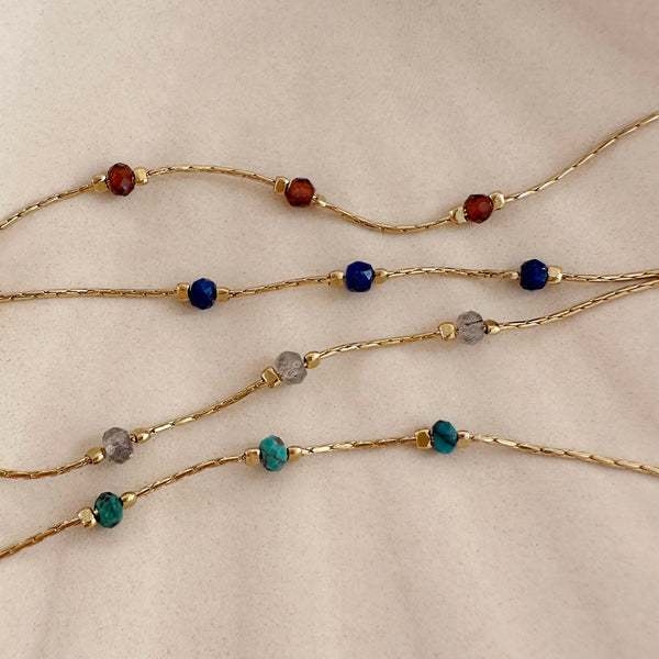 Bridget - Dainty Lapis Necklace
