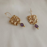 Serafina - Gemstone Hoops
