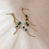 Halina - Turquoise Dangle Earrings
