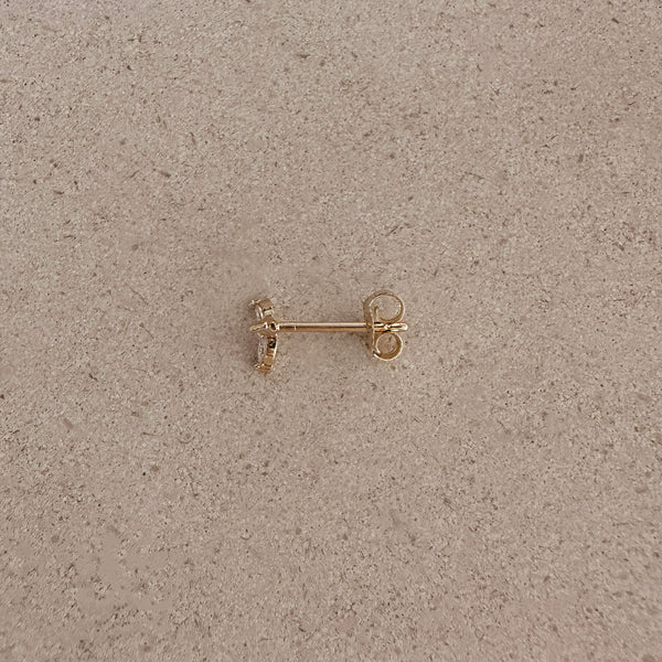 Marinda - CZ Flower Studs