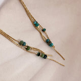 Halina - Turquoise Dangle Earrings