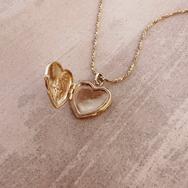 Aiko - Collier Porte-Photo Coeur