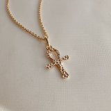 Liliah - Small Ankh Necklace