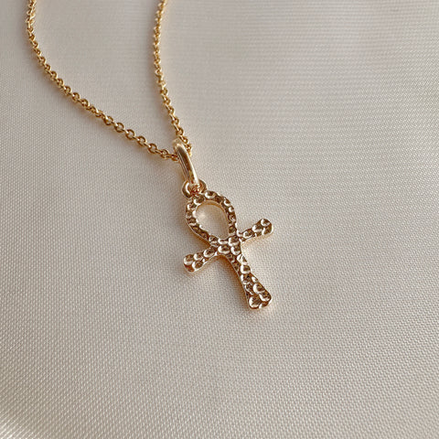 Liliah - Small Ankh Necklace