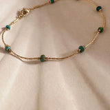 Regan - Turquoise Bead Bracelet
