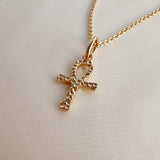 Liliah - Small Ankh Necklace