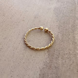 Rayna - Adjustable Braided Ring