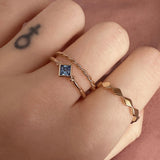 Satya - Boho CZ Ring