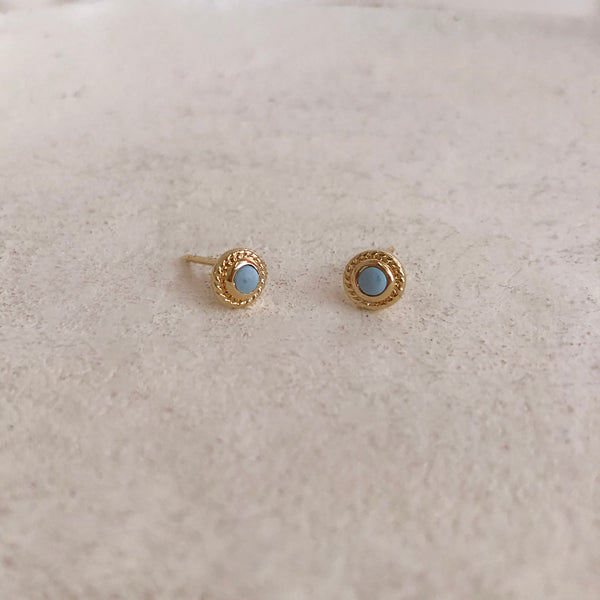 Talyssa - Puces Turquoise