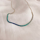 Estella - Blue Ombré Necklace