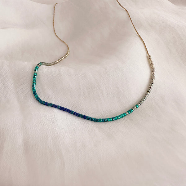 Estella - Blue Ombré Necklace