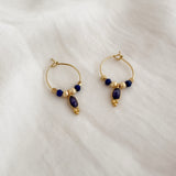 Miyah - Boho Gemstone Hoops
