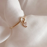 Madison - Bague Breloque Coeur
