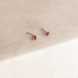 Lesly - Boho Pink Studs