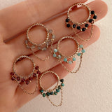 Edna - Gemstone Earrings