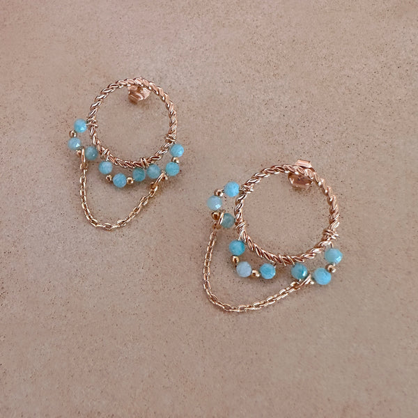Edna - Gemstone Earrings