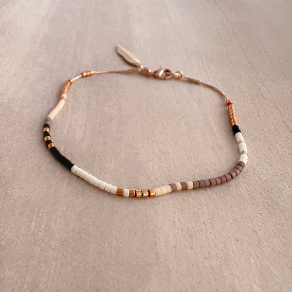 Kenzie - Multicolor Rose Gold Bracelet