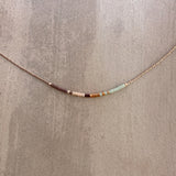 Savannah - Minimalist Rose Gold Necklace