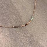 Savannah - Minimalist Rose Gold Necklace