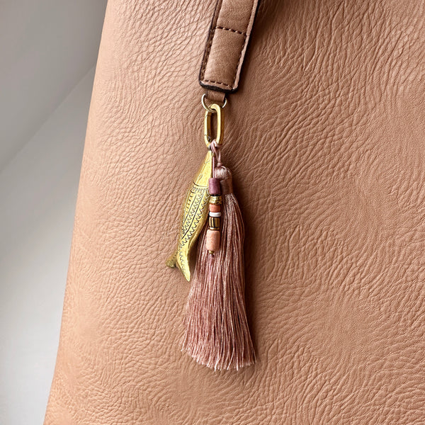 Kenna - Boho Fish Purse Charm