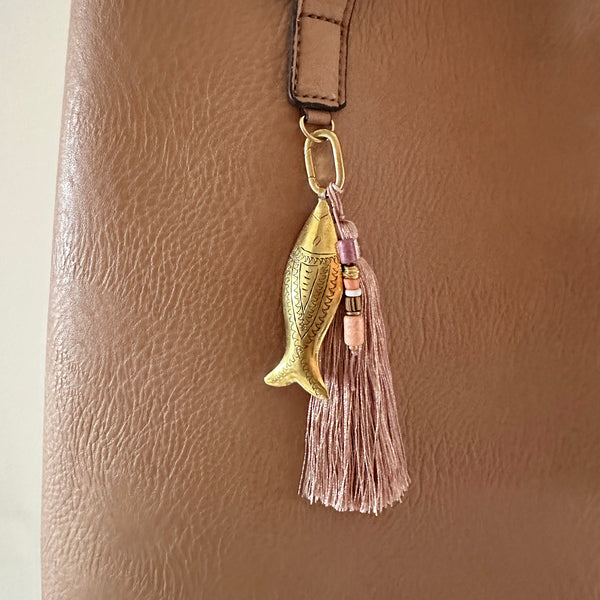 Kenna - Boho Fish Purse Charm