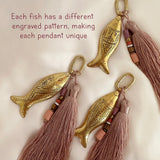 Kenna - Boho Fish Purse Charm