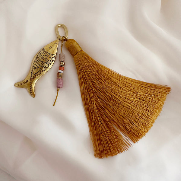 Kenna - Boho Fish Purse Charm