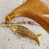 Kenna - Boho Fish Purse Charm