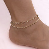 Amanda - Gold Boho Anklet