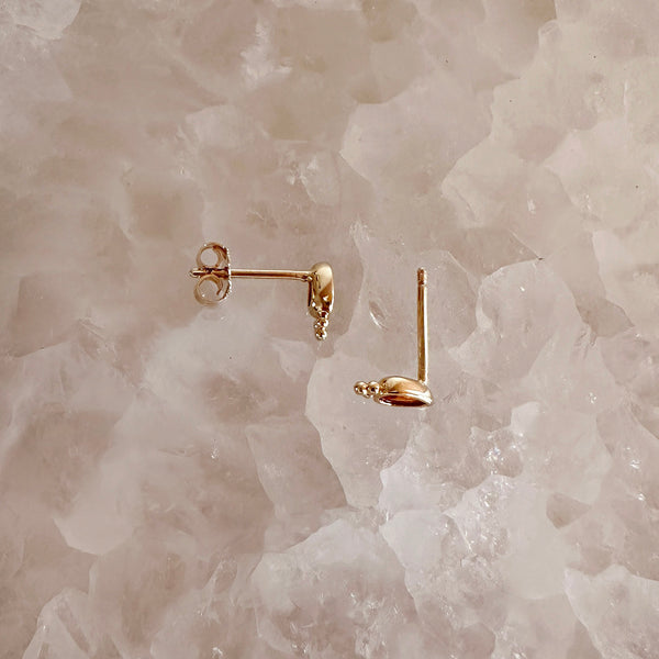 Nella - CZ Stud Earrings