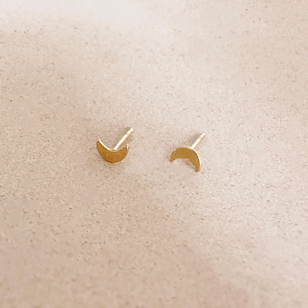 Hyun - Moon Studs