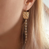 Sera - Boucles Longues en Gemme