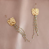 Sera - Boucles Longues en Gemme