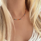 Estella - Multicolor Beaded Necklace