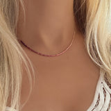 Estella - Collier Ombré Rose