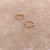 Saskia - Créoles Elegantes CZ