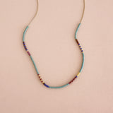 Estella - Multicolor Beaded Necklace