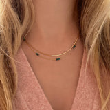 Bridget - Dainty Turquoise Necklace