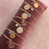 Romy - Bracelet Demi-Jonc CZ