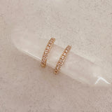Juno - CZ Ear Hoops