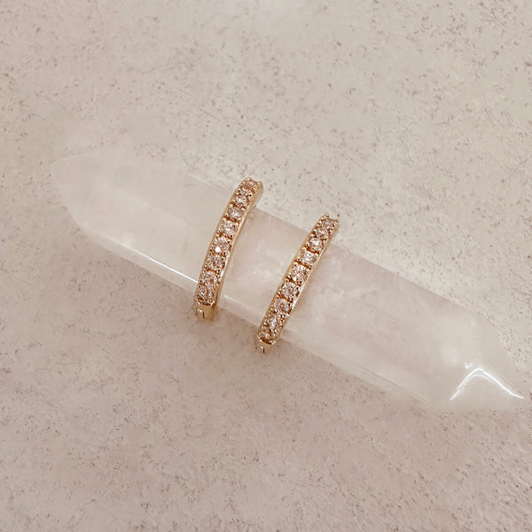 Juno - CZ Ear Hoops