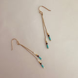 Candyce - Boucles Chaîne Perlée