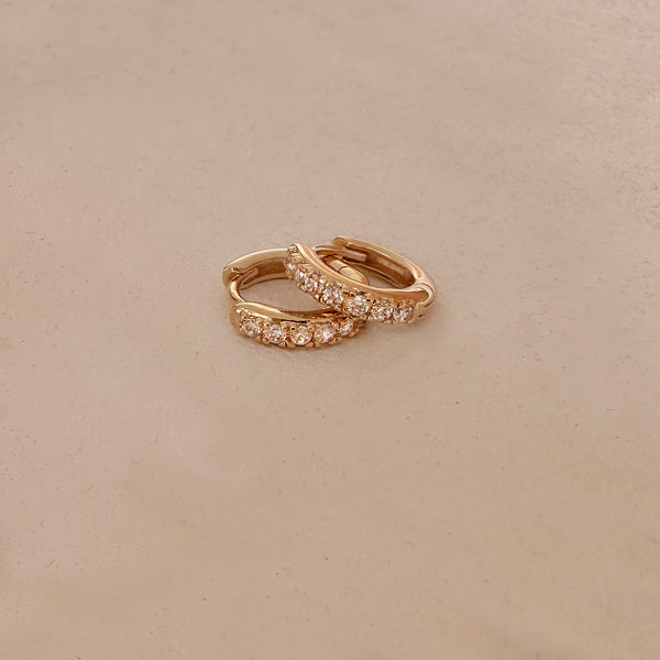 Brooke - CZ Hoops