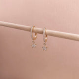 Odeya - CZ Star Hoops