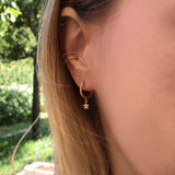 Odeya - CZ Star Hoops