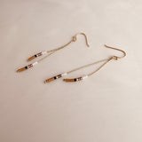 Candyce - Beaded Chain Earrings