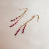Candyce - Beaded Ombré Earrings