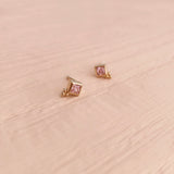 Lindy - CZ Stud Earrings