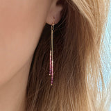 Candyce - Beaded Ombré Earrings