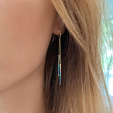 Candyce - Beaded Ombré Earrings